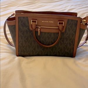 Michael Kors monogrammed large handbag